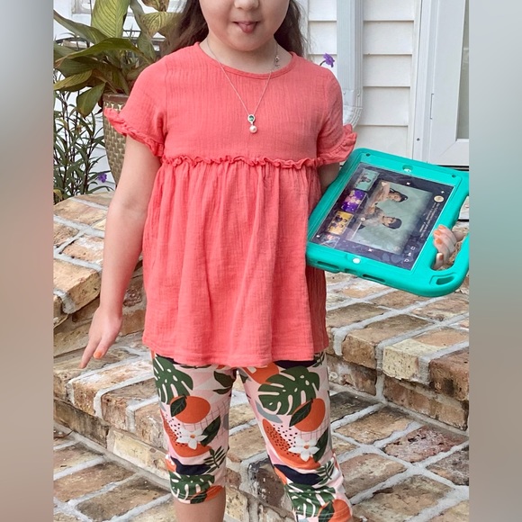 Sparkle in Pink girls 2-piece outfit, size 2X or 7/8 - Picture 2 of 6